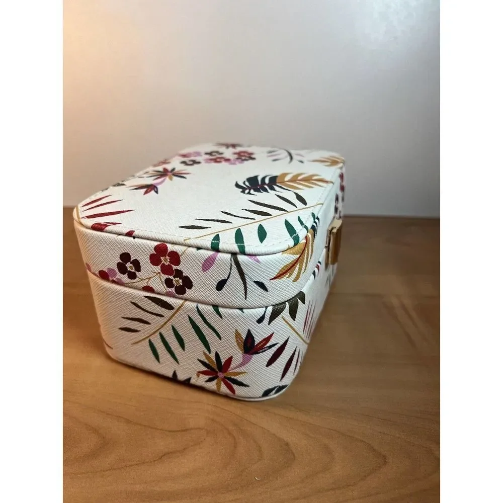Floral Jewelry Box 6x4x2.5” Unbranded